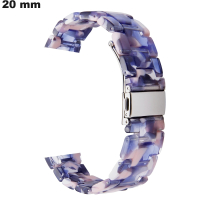 Uhrenarmband Multicolor 20mm aus Resin: Bester Preis