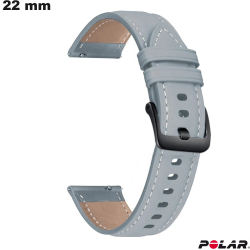 Bracelet Cuir véritable montre connectée 22 mm Polar