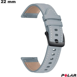 Verkauf Echtes Lederarmband für 22 mm Polar Smartwatch