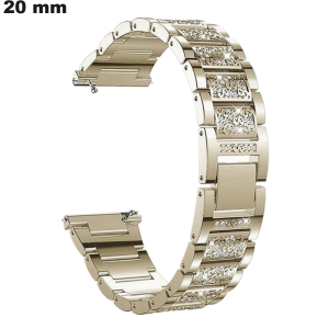 Bracelet 20mm Doré Métal montre - Expédition 24h