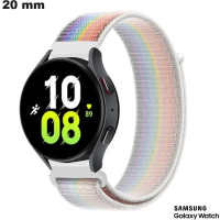 Verkauf Sportarmband Samsung Uhr Nylon 20mm Mehrfarbig