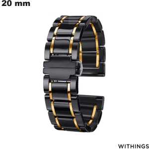 Pulseira de 20 mm em cerâmica para relógio inteligente Withings de qualidade