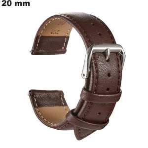 Verkauf von braunem Echtlederarmband 20 mm für original Uhren Verkauf von braunem Echtlederarmband 20 mm für original Uhren