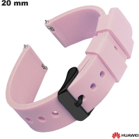Armband für Uhr 20 mm Rosa Huawei Silikon # Schnelle Lieferung
