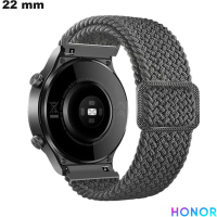 Horloge-armband 22mm Grijze stof originele Honor goedkoop