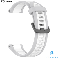 Armband-Smartwatch Haylou Grau Silikon 20mm | Bester Preis
