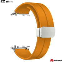 Acheter Bracelet 22mm de montre Huawei Caoutchouc Orange