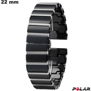 Sale of 22 mm Black Ceramic Polar Bracelet for Watch