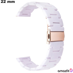 Smartwatchband 22 mm Witte Hars Amazfit