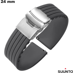 Bracelet Gris Silicone 24 mm smartwatch Suunto