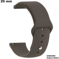 Armband u 20mm Smartwatch Gummi Samsung Braun günstig