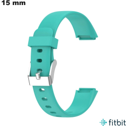 Bracelet FitBit Silicone pour montre 15mm Vert (Luxe)