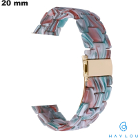 Armband Haylou 20 mm aus Kunstharz für Smartwatch in hochwertigem Multicolor