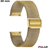 Bracciale in acciaio inossidabile per orologio connesso da 20 mm Polar di qualità