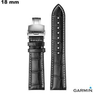 Garmin Armband Schwarz kaufen Smartwatch Echtes Leder