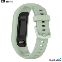 Armband Garmin Smartwatch Grün Silikon 20mm - Versand in 24h