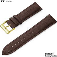 Echte Leder Braun 22mm Samsung Uhrenarmband kaufen