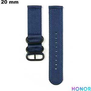 Armband 20mm Blauwe Honor Horloge Stof # Beste Prijs