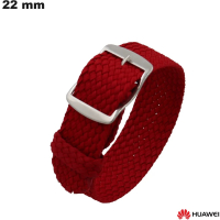 Verkauf 22 mm rotes Nylonarmband für Huawei Smartwatch