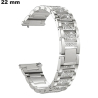 Bracciale strass per orologio 22 mm Argentato | Spedizione Gratuita