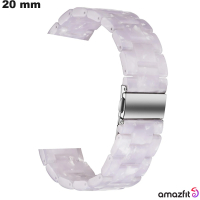 20 mm White Resin Amazfit Bracelet (Bip S Lite, Bip U) Quality