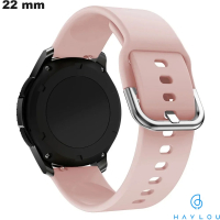 Kaufen Sie Sportarmband für Smartwatch 22 mm Gummi Rosa Haylou
