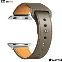 Armband Grau 22mm Smartwatch Metall Apple Watch günstig