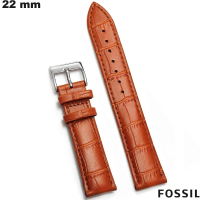 Verkauf Echtes Lederarmband 22 mm Fossil Smartwatch