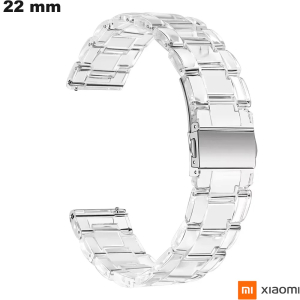 Pulsera Xiaomi Transparente reloj Plástico 22 mm de calidad Pulsera Xiaomi Transparente reloj Plástico 22 mm de calidad