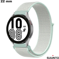 Bracelet Bleu Tissu Suunto de montre connectée 22 mm