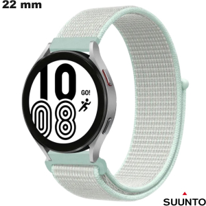 Vente Bracelet Bleu Tissu Suunto de montre connectée 22 mm
