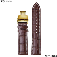 Armbanduhr Smartwatch 20 mm Withings Echtes Leder günstig