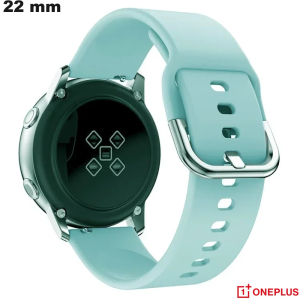 OnePlus 22 mm Smartwatch-Armband Silikon Blau Qualitätsmode