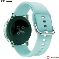 OnePlus 22 mm Smartwatch-Armband Silikon Blau Qualitätsmode