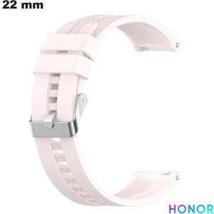 Armband 22 mm Rose Smartwatch Caoutchouc Honor \ Einfache Montage