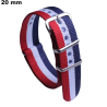 20mm Multi-Color Nylon Watch Bracelet | Free Shipping on Orders Over €20