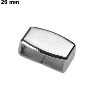 Cheap Silver 20mm Loop Bracelet Stainless Steel Sale