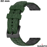 Bracelet montre Suunto Vert Caoutchouc 22mm