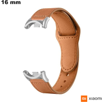 Xiaomi 16mm Braun Armbanduhr Leder ● Schnelle Lieferung