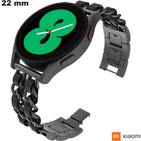 Verkauf Smartwatch-Armband Metall Schwarz 22 mm Xiaomi
