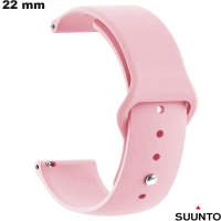Bracelet Rose Suunto bon marché Silicone 22mm