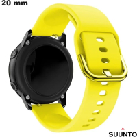 Pulsera de 20mm tendencia u de reloj Amarillo Suunto # Envío Rápido