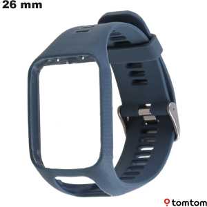 Braccialetto h TomTom 26 mm Caucciù Blu per orologio economico