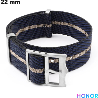 Armband Honor Blau 22mm Stoff Smartwatch / Kostenlose Lieferung