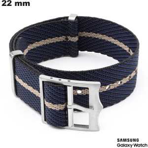Pulsera de tela de 22 mm para smartwatch Samsung Azul - Envío en 24 horas Pulsera de tela de 22 mm para smartwatch Samsung Azul - Envío en 24 horas