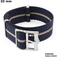 Samsung Smartwatch Blauw 22mm Stoffen Armband - Verzending binnen 24 uur