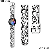 Vendita Bracciale Bianco 20mm Withings Silicone Etnico smartwatch