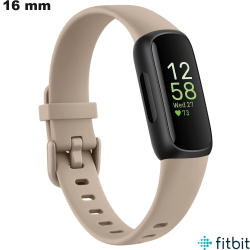 Bracciale Marrone per smartwatch Silicone 16mm FitBit