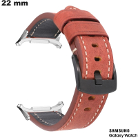 Koop 22 mm Bracelet Samsung smartwatch Rood charisme