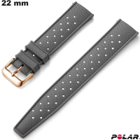 Armband 22 mm Silikon Grau Polar hochwertige Smartwatch